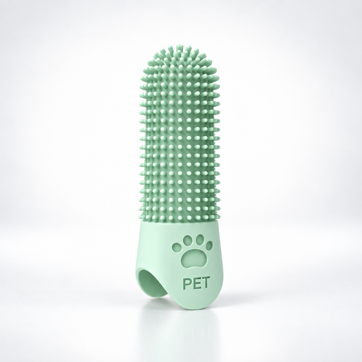 Dog Toothbrush for Dogs & Cats | 360° Silicone Finger Toothbrush | Pet Teeth Cleaning & Gum Care Brush