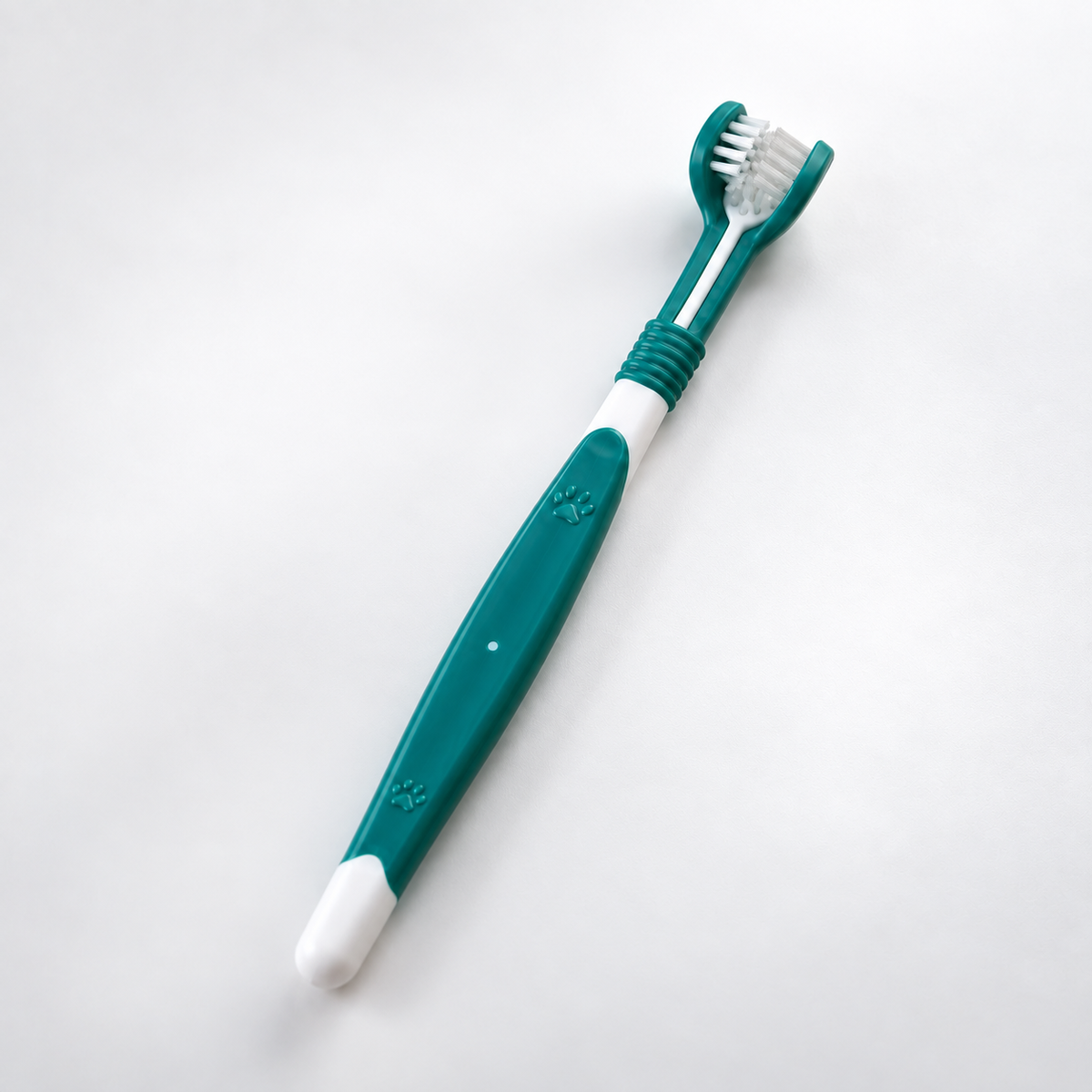 3-Sided Dog Toothbrush for Dogs & Cats – Triple-Head Pet Dental Brush for Teeth Cleaning