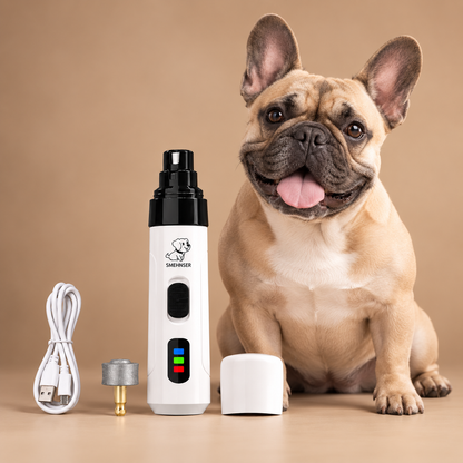 Dog Nail Grinder – USB Rechargeable Pet Nail Trimmer for Dogs & Cats