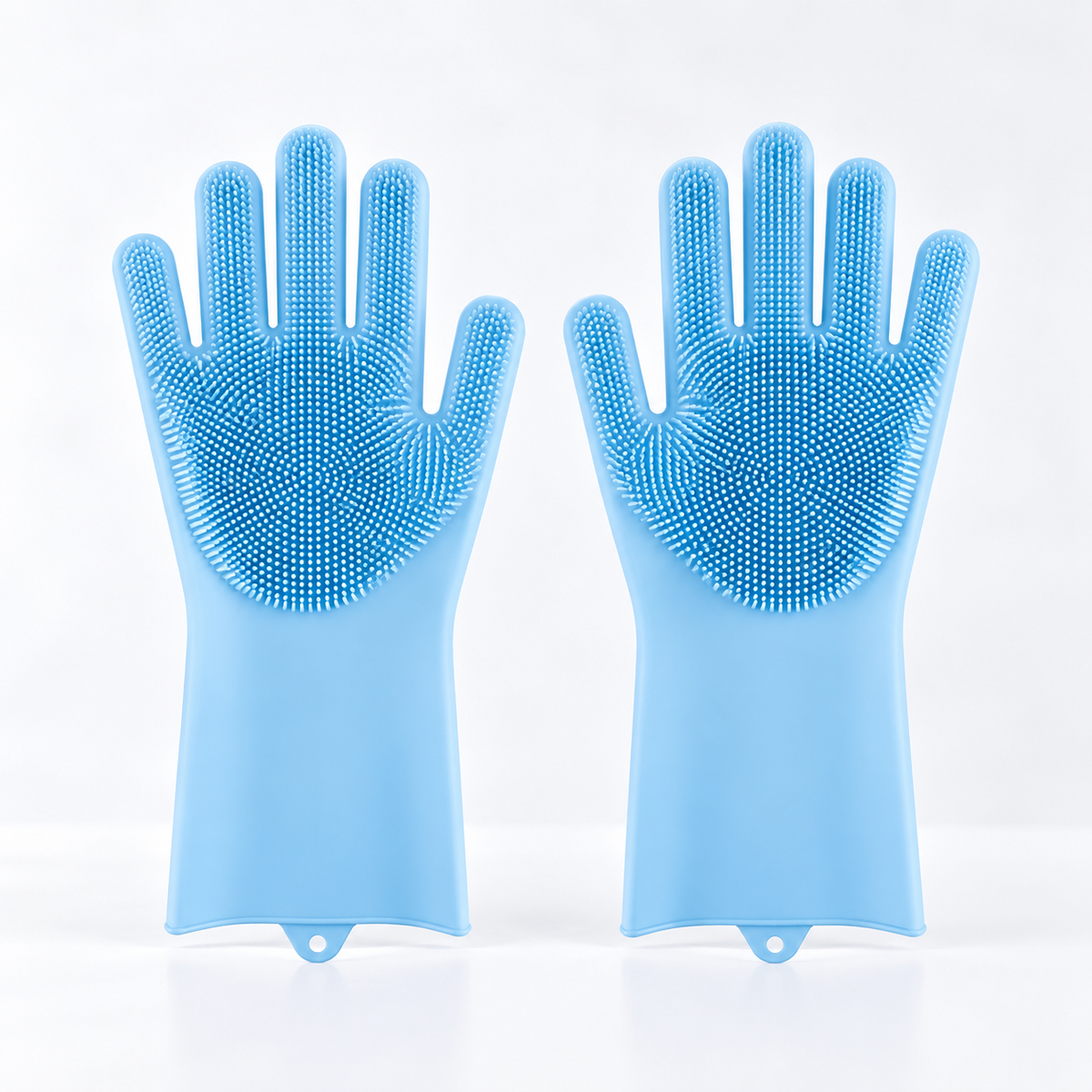 Silicone Pet Grooming Gloves – Dog & Cat Bath Brush, Deshedding & Massage Gloves