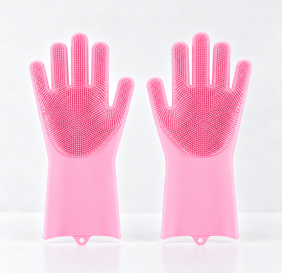 Silicone Pet Grooming Gloves – Dog & Cat Bath Brush, Deshedding & Massage Gloves