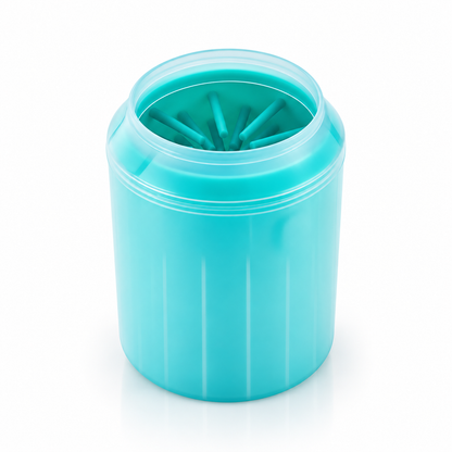 Dog Paw Cleaner Cup for Dogs | Portable Paw Washer with Soft Silicone Brush | Pet Foot Cleaner for Mud, Dirt & Outdoor Cleaning