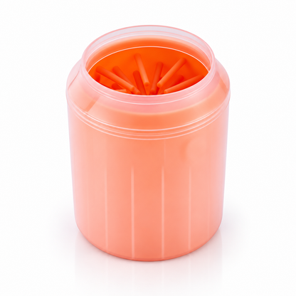 Dog Paw Cleaner Cup for Dogs | Portable Paw Washer with Soft Silicone Brush | Pet Foot Cleaner for Mud, Dirt & Outdoor Cleaning