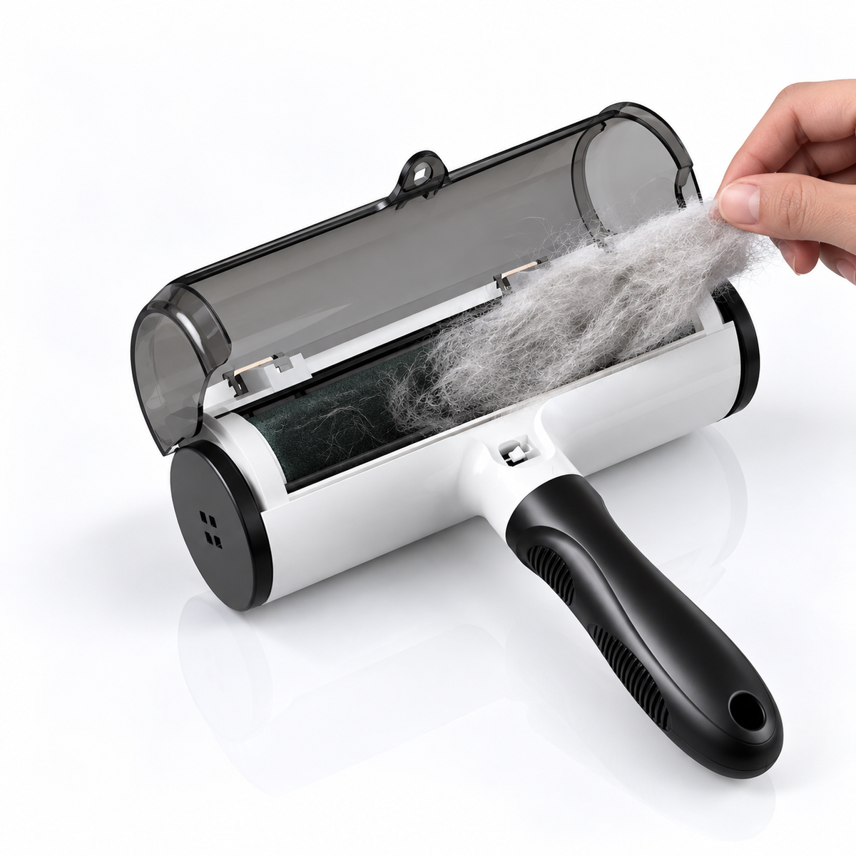 Pet Hair Remover Roller – Reusable Lint Roller for Dog & Cat Hair on Furniture, Couch, Carpet, Car, Rugs & Bedding