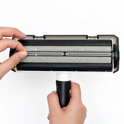 Pet Hair Remover Roller – Reusable Lint Roller for Dog & Cat Hair on Furniture, Couch, Carpet, Car, Rugs & Bedding