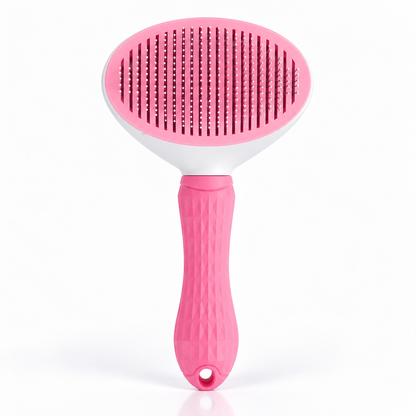 Self Cleaning Dog & Cat Brush – Pet Hair Remover Slicker Brush