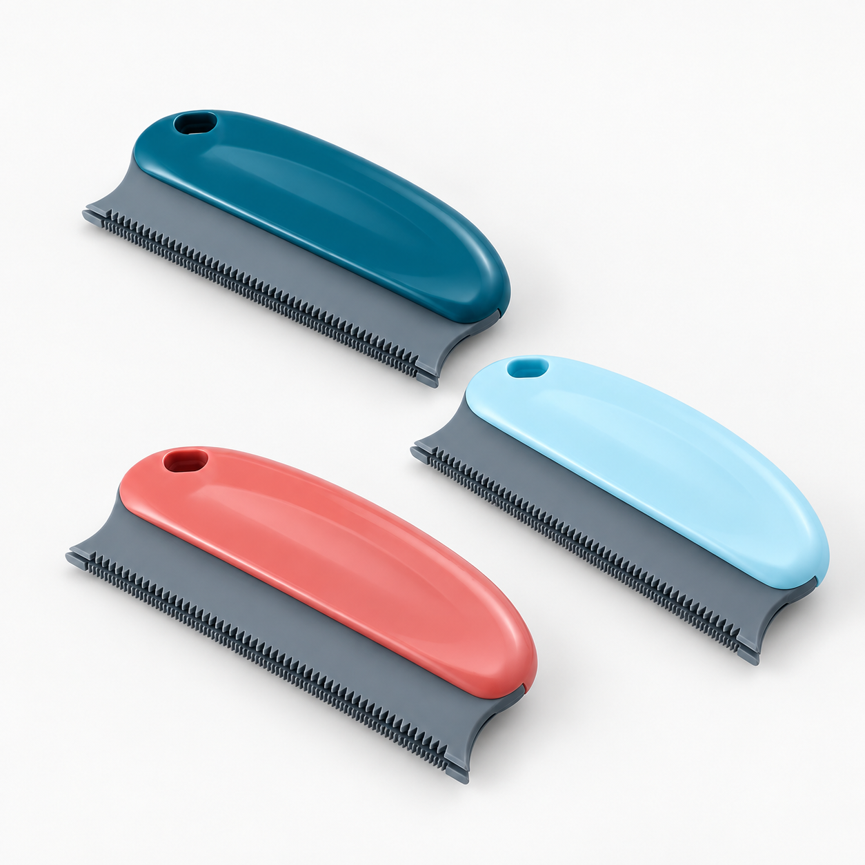 Reusable Pet Hair Remover Brush for Cars, Furniture & Clothes