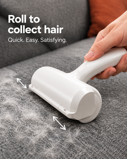 Pet Hair Remover Roller – Reusable Lint Roller for Dog & Cat Hair on Couch, Carpet, Furniture, Car & Bedding
