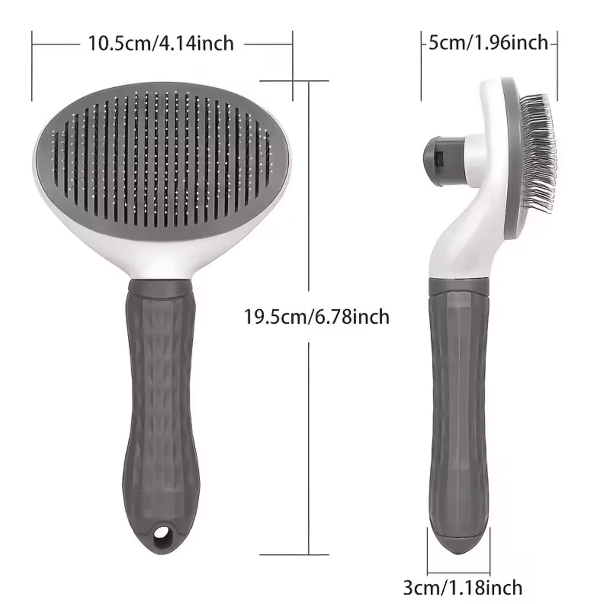 Self Cleaning Dog & Cat Brush – Pet Hair Remover Slicker Brush