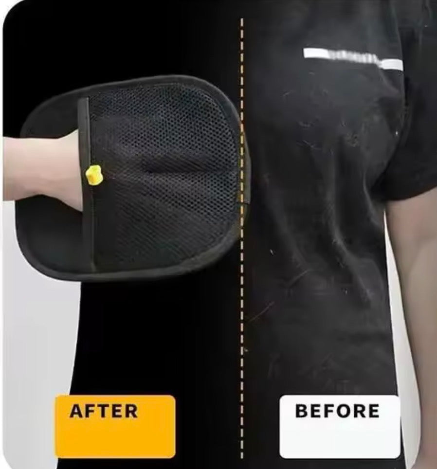 Pet Hair Removal Glove for Dogs & Cats – Reusable Double-Sided Hair Remover