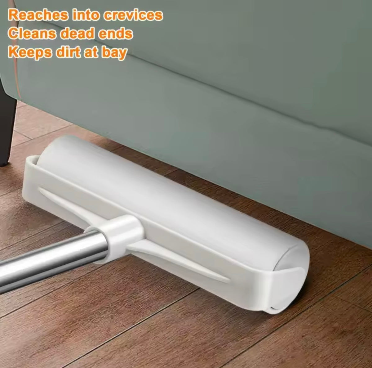 Large Pet Hair Remover Roller with Long Handle – Extra-Wide Lint Roller for Floors, Carpet, Sofa, Furniture & Bedding