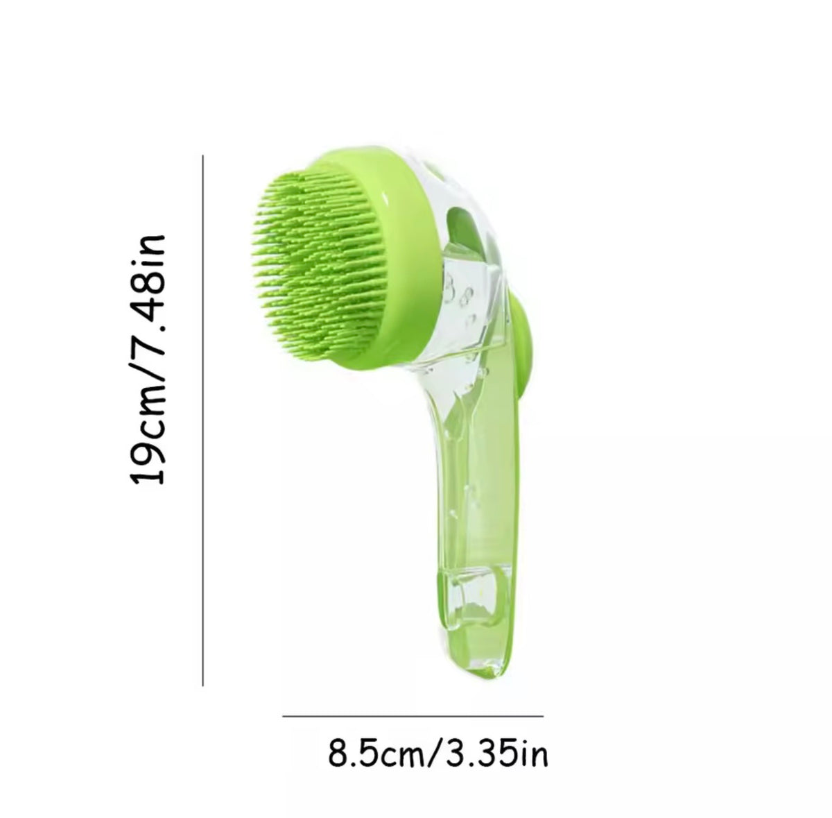 Soft Silicone Dog & Cat Bath Brush – Pet Washing & Massage Brush