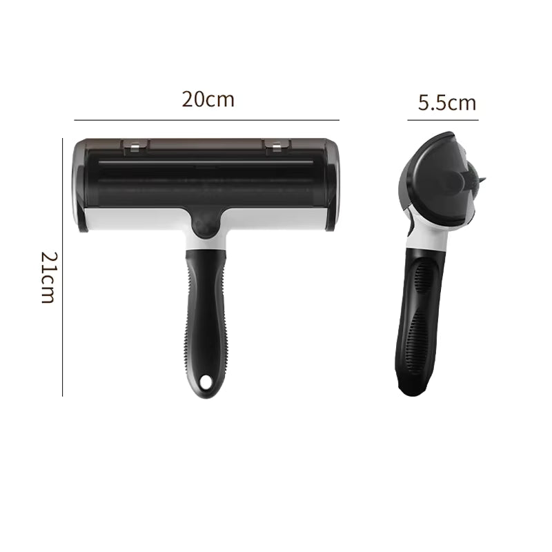 Pet Hair Remover Roller – Reusable Lint Roller for Dog & Cat Hair on Furniture, Couch, Carpet, Car, Rugs & Bedding