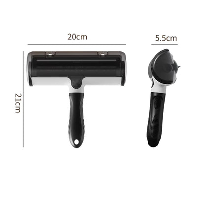 Pet Hair Remover Roller – Reusable Lint Roller for Dog & Cat Hair on Furniture, Couch, Carpet, Car, Rugs & Bedding