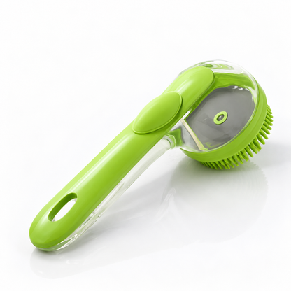 Soft Silicone Dog & Cat Bath Brush – Pet Washing & Massage Brush